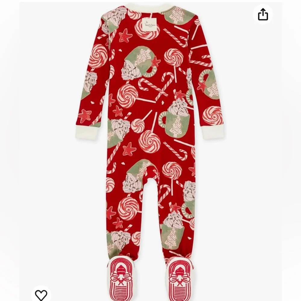Burt’s Bees Baby' Sleeper Pajamas - Picture 2 of 2